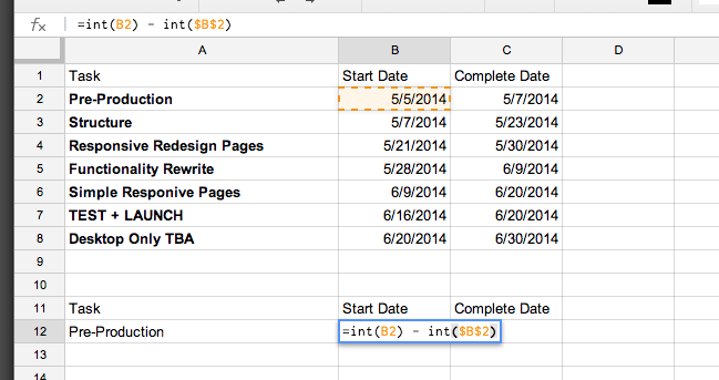 Gantt Chart In Google Drive